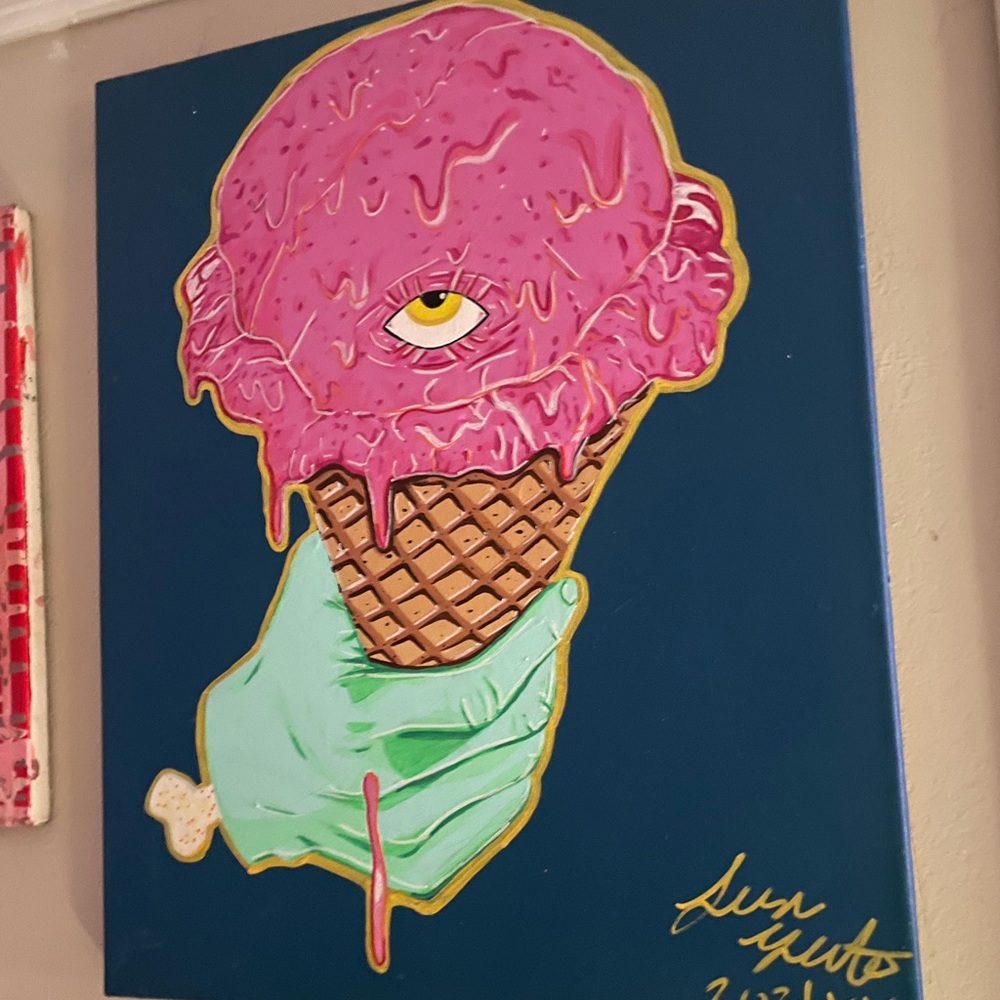 12”x20” painting hand painted on canvas